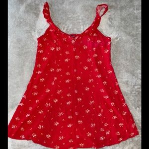 Red American Eagle Summer Dress